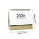 thumbnail image 1 of mfyjkho Calendario de oficina 2026 | Tamaños grande y pequeño | Enero 2026 - Diciembre 2026 | Organizador de escritorio | Cubierta de papel kraft | 1 paquete, 1 of 7