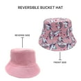 thumbnail image 3 of Empire Cove Kids Bucket Hat Reversible Fisherman Cap Girls Unicorn Rainbow, 3 of 4