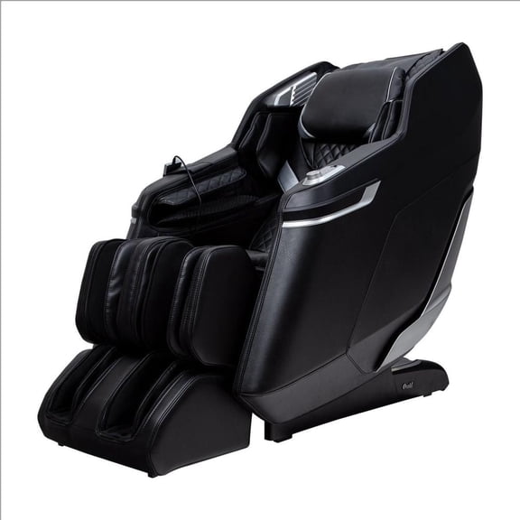 Osaki OS 3D Belmont SL Track Massage Chair with Ultra Long Extension Footrest, Computerized Body Scanning, Roller Foot Massager, Black