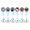 D, variant on Rirozkan Halloween Ghost Projection Light, 12 Pack Hanging Ornament Projector with Multiple Slides, Portable for Indoor Home, Window Decor