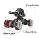 thumbnail image 4 of 26-27 New Arrive RC Stunt Car with Gesture Control Watch, Soft Elastic Material, Dazzling Lighting Effects, 360 Degree Rotation, Blue, 4 of 5