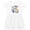White with Speckles, variant on Inktastic I Get Distracted by Birds Girls Toddler Dress