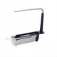 thumbnail image 2 of Cesta telescópica para fregadero – Cesta para fregadero de cocina con brazo extensible, organizador extraíble para colocar sobre el fregadero, ideal para guardar esponjas y accesorios de lavado, 2 of 6