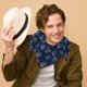 thumbnail image 5 of Pañuelo cuadrado de algodón, bandana cuadrada de algodón hecha a mano para hombres y mujeres, para entrenamiento al aire libre., 5 of 9