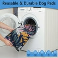thumbnail image 5 of Non-Slip Dog Potty Pad in Vibrant Hawaiian Design, 35" x41" Washable Reusable Pad for Pet Training, 5 of 8