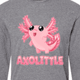thumbnail image 4 of Inktastic Axolittle- Cute Baby Axolotl Long Sleeve T-Shirt, 4 of 5