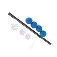 thumbnail image 4 of unbranded Kit De Aterrizaje Para Helicóptero Rc Con Componentes Duraderos Y Esponja Azul, 4 of 6