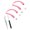 Pink, variant on Plastic Water Bottle Lid Handle Rings Bottle Cap Carry Loop Handle For Easy Carrying During Sports And Outdoor Activities