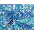 thumbnail image 6 of oneOone Rayon Turquoise Green Fabric Batik Sewing Craft Projects Fabric Prints By Yard 56 Inch Wide, 6 of 6