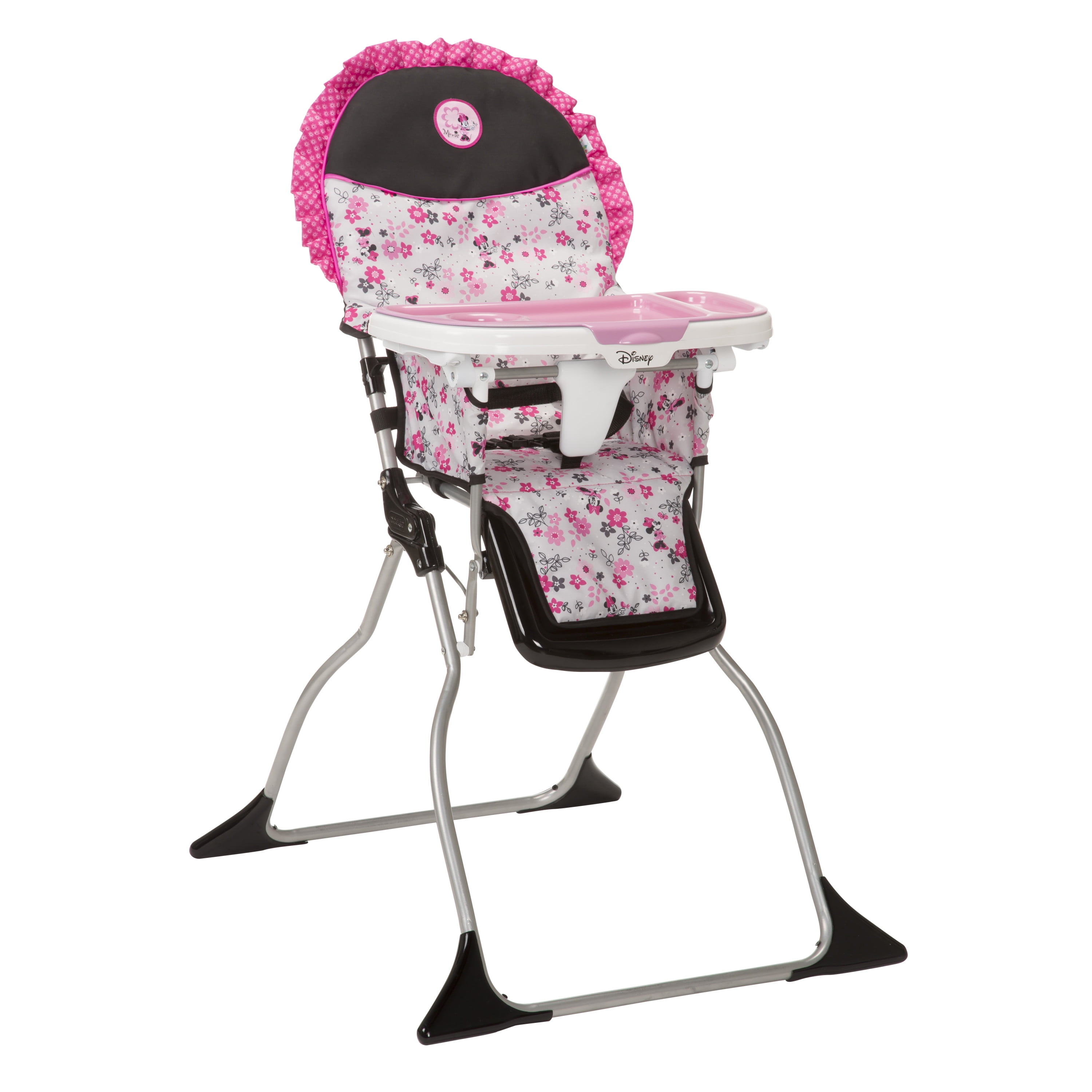 Disney Baby Simple Fold Plus High Chair Minnie Dotty Walmart Com Walmart Com