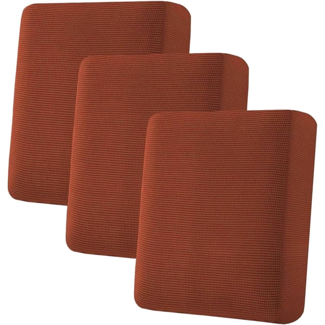 Super Stretch Stylish Cushions Covers/Furniture Cover Spandex Jacquard Small Checked Pattern Super Soft Slipcover Washable Individual