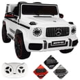 thumbnail image 1 of Camioneta Montable Eléctrico JOYKOO Mercedes-Benz G63 AMG 12v Blanco, 1 of 7