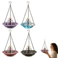 thumbnail image 2 of 4W Solar Hanging Bird Bath Solar Birdbath Water Dispenser Outdoors Decor Bath Shower Bowl Kit Garden Gift Yard Patio Backyard Decor, 2 of 9
