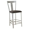 thumbnail image 3 of Powell 30" Bar Stool in Silver, 3 of 3