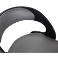 thumbnail image 3 of Armen Living Abby 32" H Simili Cuir Extra Grand Tabouret Réglable en Gris, 3 of 6