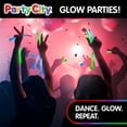 thumbnail image 6 of Party City 6 inch Glow Sticks, Glow in the Dark Party Supplies for Kids & Adults, 12pk (Blue, Green), 6 of 11