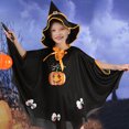 thumbnail image 3 of Disfraces de Halloween para niños, capa de fiesta navideña, disfraces de actuación de calabaza., 3 of 5