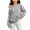 Gray, variant on Atogsazn Kids Girls Off Shoulder Sweatshirt Childrens Casual Loose Long Sleeve Pullover Tops Fall Winter Sweater White 9-10 Years Fashion