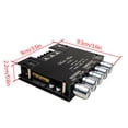 thumbnail image 1 of kurtrusly 2.1 Channel Subwoofer Power Amplifier Frequency High Low Pitch Adjustable Bluetooth-compatible Replacement Accessories, 1 of 8