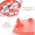 thumbnail image 3 of 1 Pce Table de Rencontre Moderne Table à Manger Mini Simple Salon Chambre Bureau Balcon Table Basse (Orange), 3 of 5
