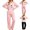 I, variant on CQXIDFH Pajamas for Women Cute Print Long Sleeve Pajama Set Cozy Soft Polyester Loungewear for Soft Comfy Pj Sets