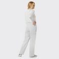 thumbnail image 2 of SPECTRUM UNIFORMS Unisex Scrub Pant Cargo Pant | Elastic and Drawstring Waist Soft Fabric Ideal for Medical Professionals Lab Work Wear Nurse Pant White, 2 of 5