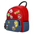 thumbnail image 2 of Super Mario Bros. Patch Collage 12 Backpack, 2 of 4