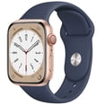 thumbnail image 1 of Correa de silicona para Apple Watch Band 49mm 45mm 44mm 42mm 41mm 40mm 38mm correa de reloj pulsera iWatch Series 8 7 6 5 4 3 SE banda Dengxun unisex, 1 of 2