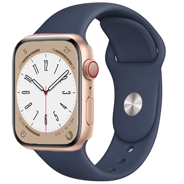 Correa de silicona para Apple Watch Band 49mm 45mm 44mm 42mm 41mm 40mm 38mm correa de reloj pulsera iWatch Series 8 7 6 5 4 3 SE banda Dengxun unisex
