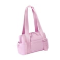 thumbnail image 4 of Mini bolsa de gimnasio con asa, bolso de hombro para el fin de semana, fitness, mujeres, compras, baile Rosa, 4 of 8