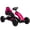Pink, variant on Aosom Kids Pedal Go Kart with Swing Axle and Adjustable Seat, Pink Outdoor Ride On Toy for Boys and Girls Aged 3-8 Years, 4 Shock-Absorbing Wheels