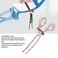 thumbnail image 3 of Archery Bow Hand Rope, Polyester Comfortable Secure Grip Archery Finger Sling  for Competition Black,Blue,Colorful, 3 of 7