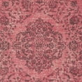 thumbnail image 6 of SAFAVIEH Classic Vintage Ivonette Overdyed Border Cotton Runner Rug, Fuchsia, 2'4" x 8', 6 of 7