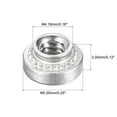 thumbnail image 2 of Unique Bargains Écrous Auto-Fermants,4-40x0.12 Pouces Écrou Rivet en Acier Inoxydable Tête Ronde Attache de Montage en Métal 50 Pcs, 2 of 5
