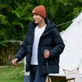 thumbnail image 4 of Novedades en abrigos de plumas, ropa de diseñador, chaqueta de plumas corta acolchada con capucha de lujo para hombre, chaqueta de invierno con relleno de plumón de pato para hombre, 4 of 5