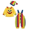 thumbnail image 4 of OJSFQUFP Todder Halloween Dress-Up Clown Clothes Dress Up Circus Clown Carnival Boys Clothing Performance Cos Clothing Halloween Party, 4 of 4