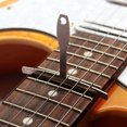 thumbnail image 5 of Raindrops 9pcs Radius Gauges Metal Fretboard Radius Gauge Luthier Tools for Guitar Bass Bridge Saddle with 1pc Random Color Key Chain (Silver), 5 of 8