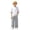 Light Gray@GC@, variant on CONZONE Kids Boys Uniform Sweatpants Wide Leg Sweat Pants for Child Elastic Waist Back To School Athletic Jogger Pants with Pockets