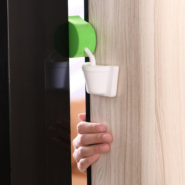 Decoraciones para el hogar, adornos de decoración, regalos Tope de puerta para niños Tope de puerta para bebés Tope de puerta a prueba de viento Dispositivo amortiguador silencioso Tope de puerta