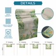 thumbnail image 6 of Summer Palm Leaves Table Runner 70 Inches, Watercolor Tropical Leaf Botanical Beige Bed Runner Dresser Scarves Tabletop for Indoor Outdoor Parties/Ceremony/Banquet, 13" x 70", 6 of 9