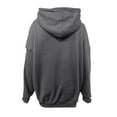 thumbnail image 5 of Xcmzpl Women's Fleece Hoodies Cute Solid Color Hooded Sweatshirt Trendy Sweater Tops Workout Long Sleeve Blouses Early Fall Fashion, 5 of 7