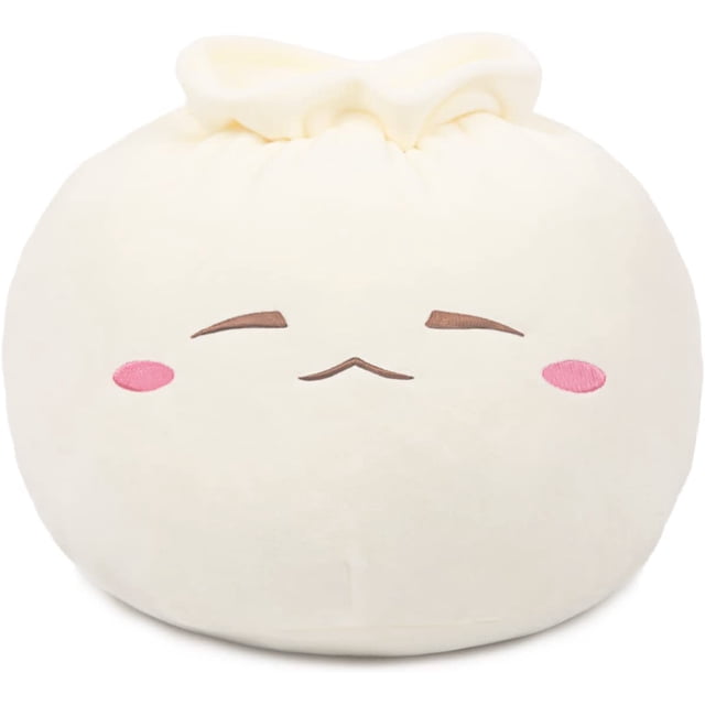 Funny Food Plush Toy Pillow, Squishy Decompression Dumpling Stuffed Animal Plush
