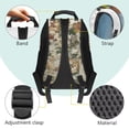 thumbnail image 4 of Yuyamidu Camo Hunting Deer School Backpack for Kids Boys Girls 10-12 Years Old Secondary School Bag with Two Side Pockets, 4 of 7
