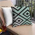 thumbnail image 2 of Ahgly Company Outdoor Square Patterned Throw Pillow, 18 inch by 18 inch, 2 of 6