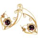 thumbnail image 5 of Golden Alloy Ear Cuff Clip Non Piercing Earrings for Women with Creative Flower Pearl Design 1 Pair, 5 of 5