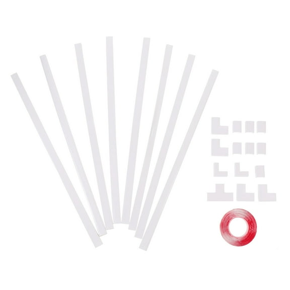 LULULION 1 Set Cable Covers for Wires Plastic Wire Hiding Strip for Wall Home Use