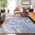 thumbnail image 7 of Addison Rugs Mayfield Premium Machine Washable Transitional Abstract Blue Rectangle Rug, 8' x 10', 7 of 7