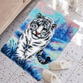 thumbnail image 2 of Latch DIY Rug Making Embroidery Carpet Set DIY Rug Crochet Yarn s Crochet White Tiger, 2 of 8