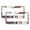 Pattern-393, variant on 2 Pack Winter Holiday Red Tractors And Barns License Plate Frames Hello Winter Holiday Auto Decorative Frames Cars Protector Cover Holder Aluminum 2 Holes Funny Cute for USA Canada Vehicles