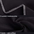 thumbnail image 2 of Body Pillow Cover, Pillowcase, 100% Brushed Microfiber, Soft and Cozy, Envelope Closure, for Adults Pregnant Women, 20" x 54", Black, 2 of 6